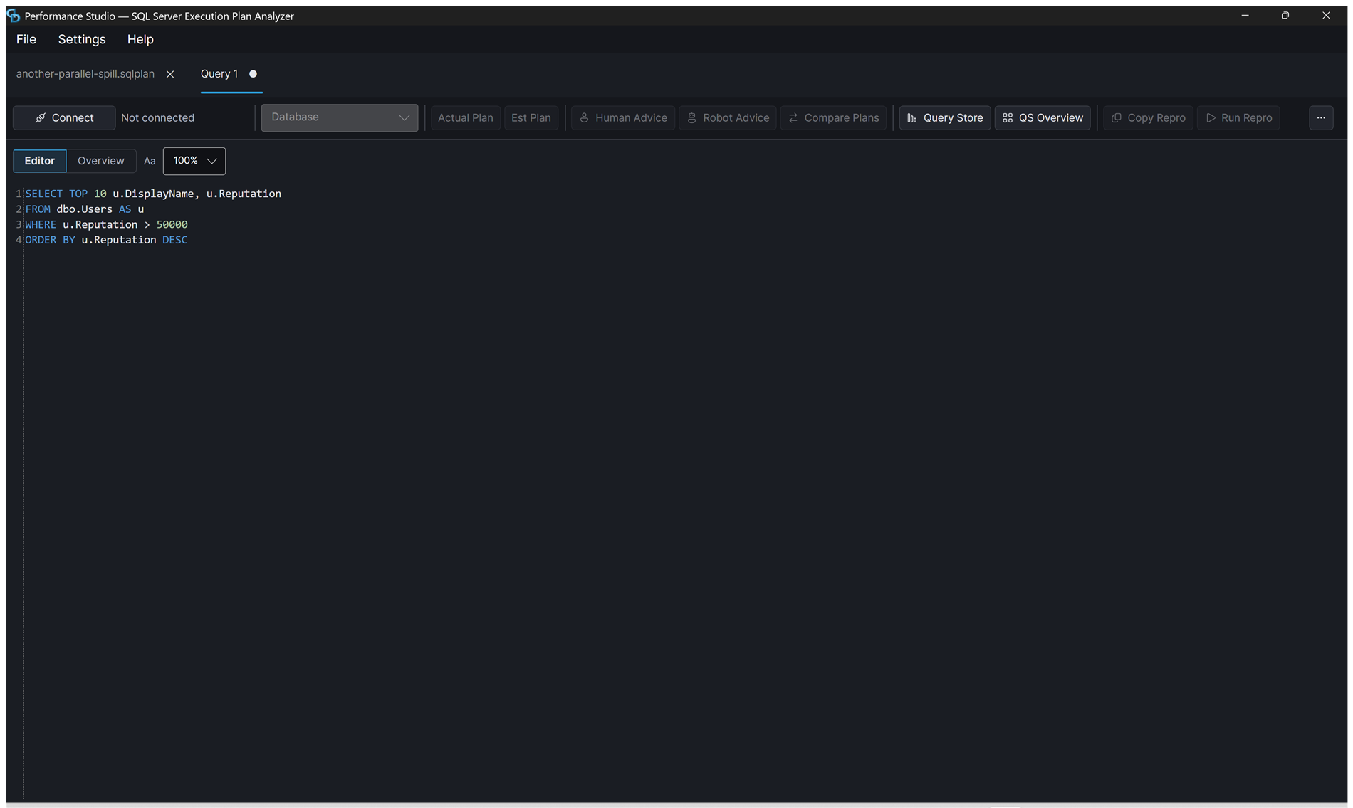 Query Editor