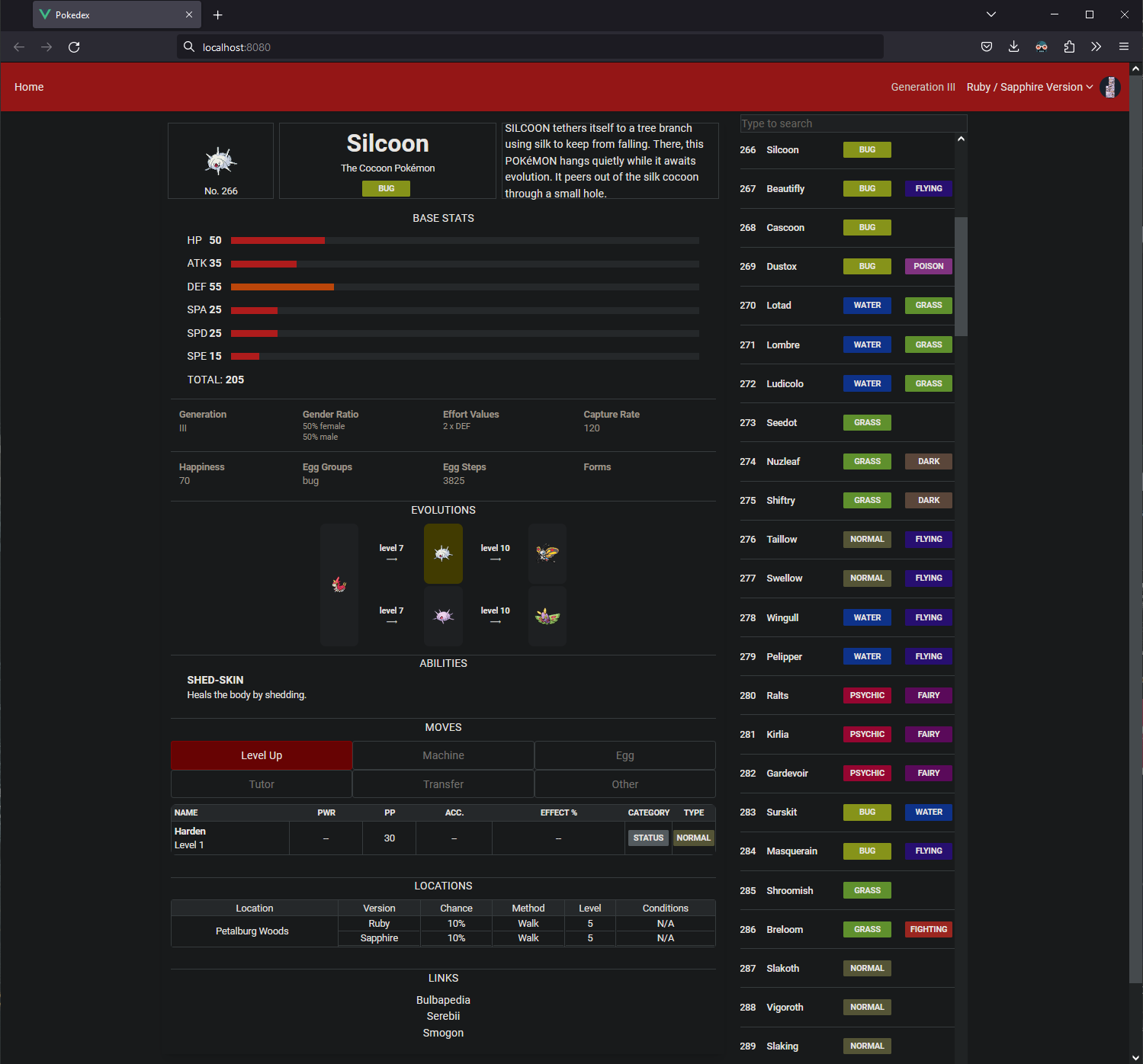 GitHub - erikgoranson/pokedex-vue: Pokedex in Vue