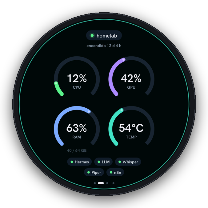 Página del homelab