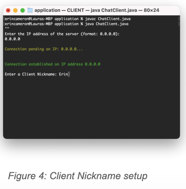Client Nickname Setup
