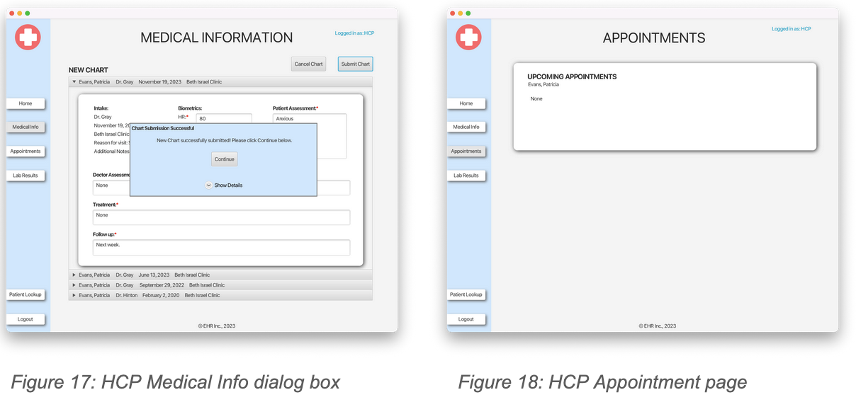 EHR HCP View