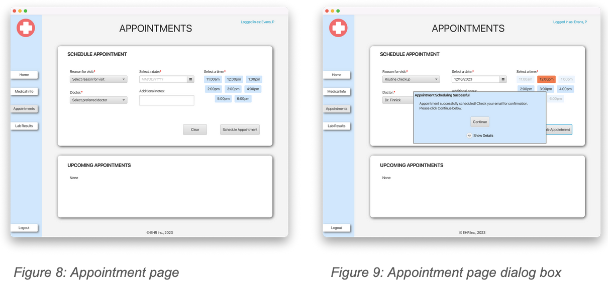 EHR Patient View