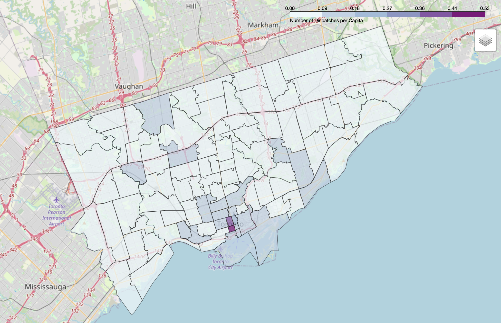 TPS Dispatch per Capita