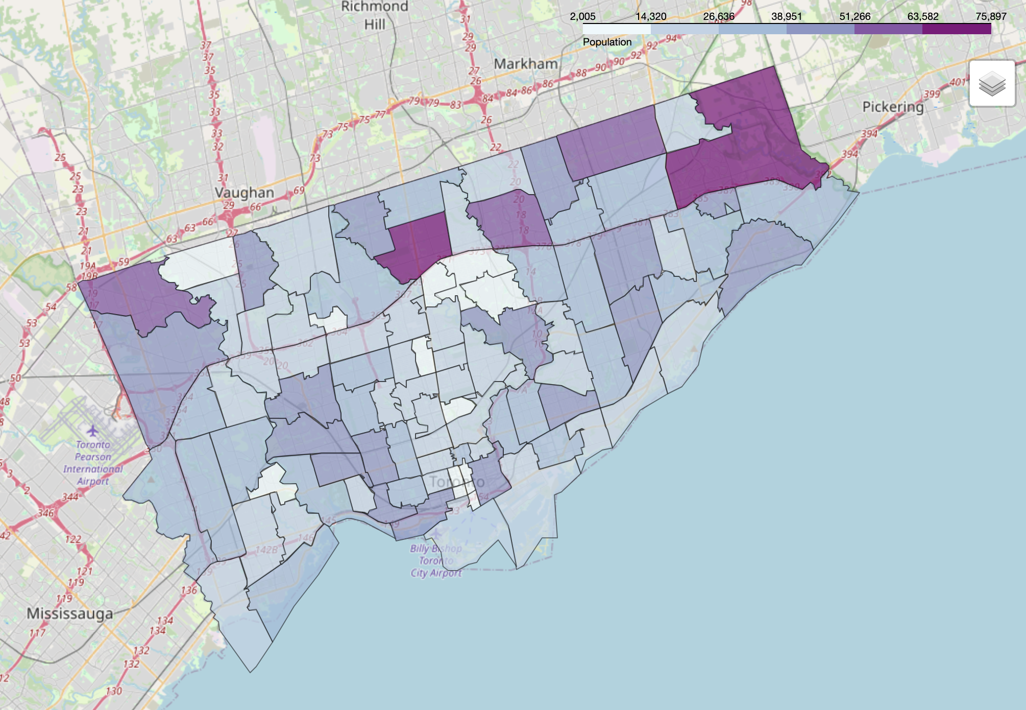 Toronto Population