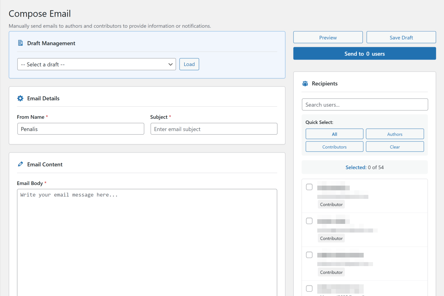 Compose Email