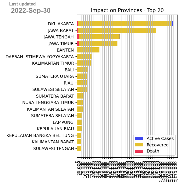 Cases by Provinces