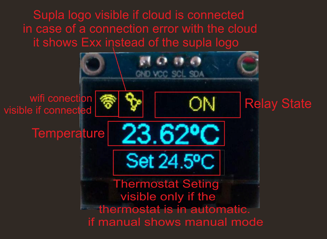 Thermostat With Oled Display Supla Org
