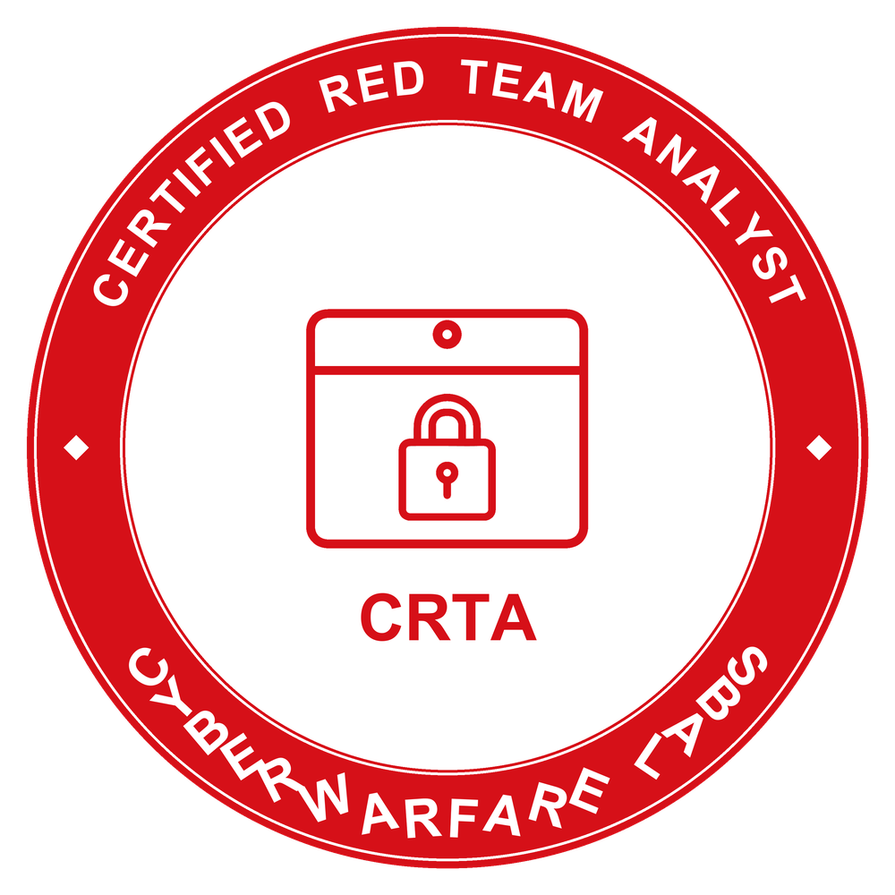 CRTA — Certified Red Team Analyst