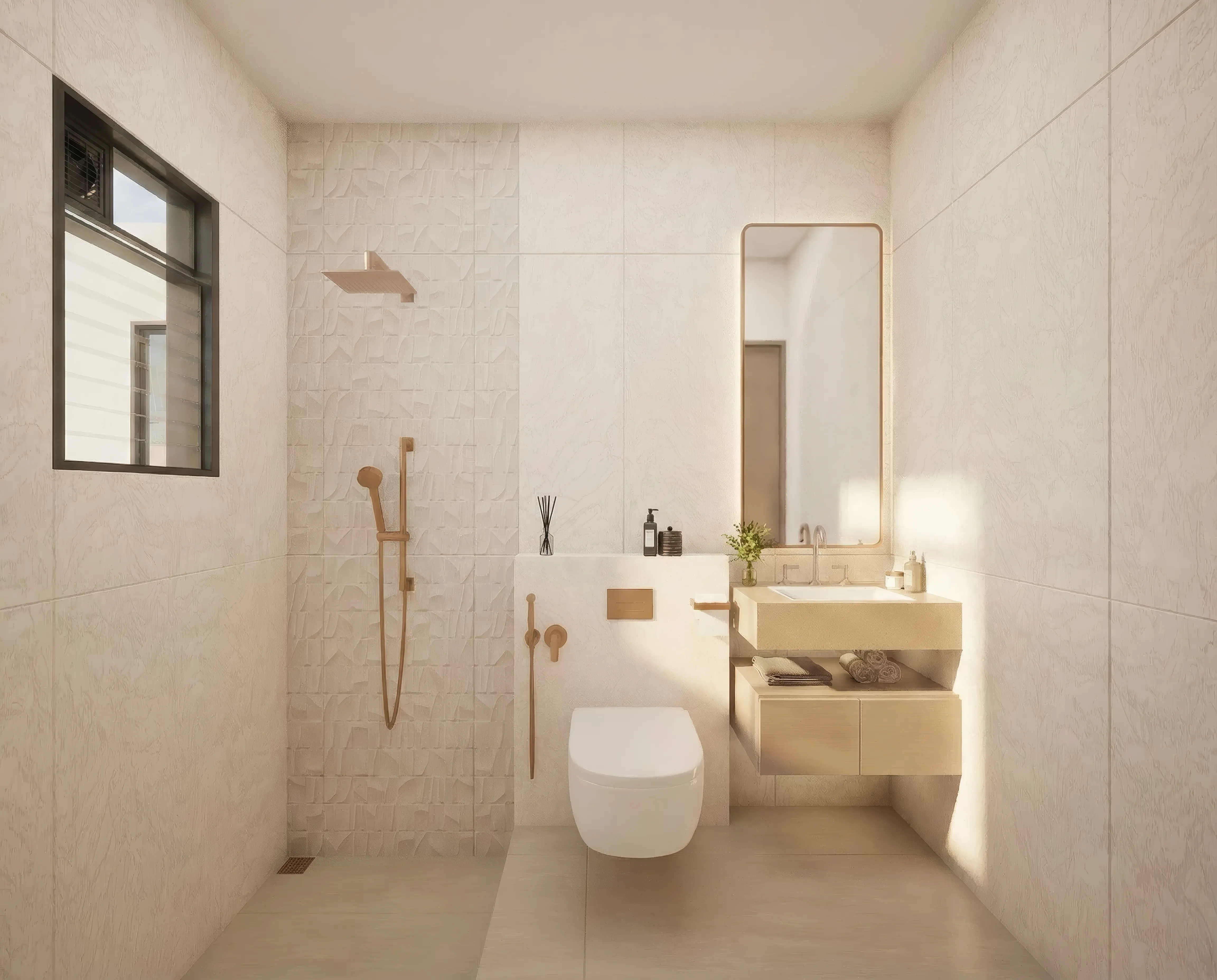 Legacy Ekam Modern Bathroom Setup