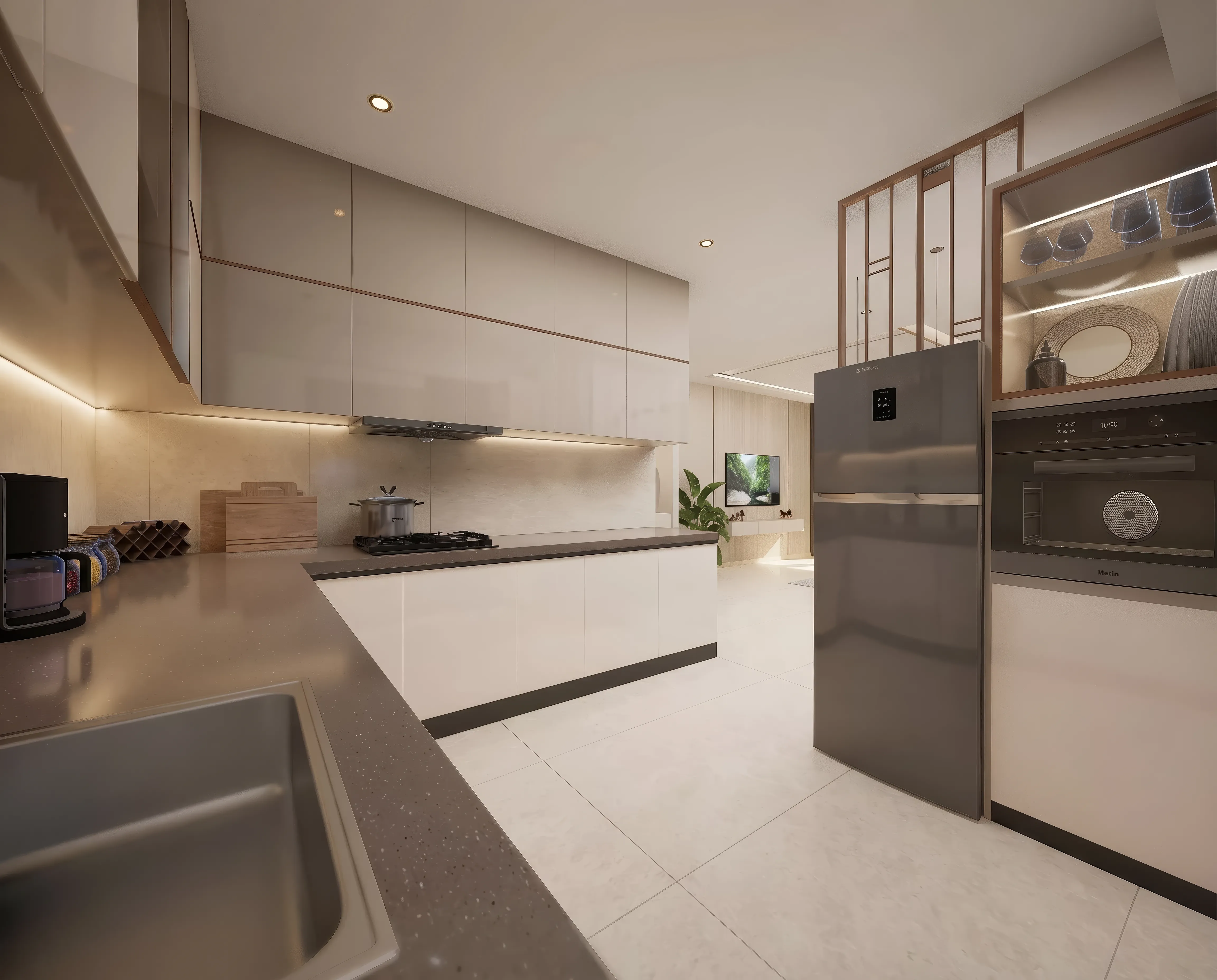 Legacy Ekam Smart Modular Kitchen