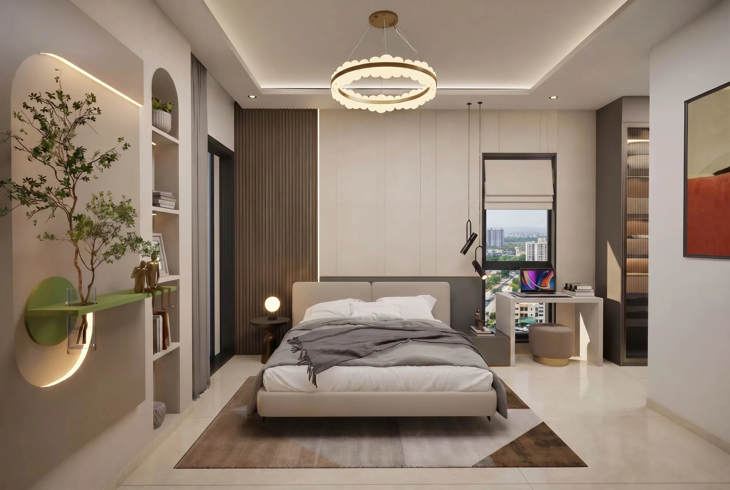 Legacy Ekam Master Bed Suite Interior