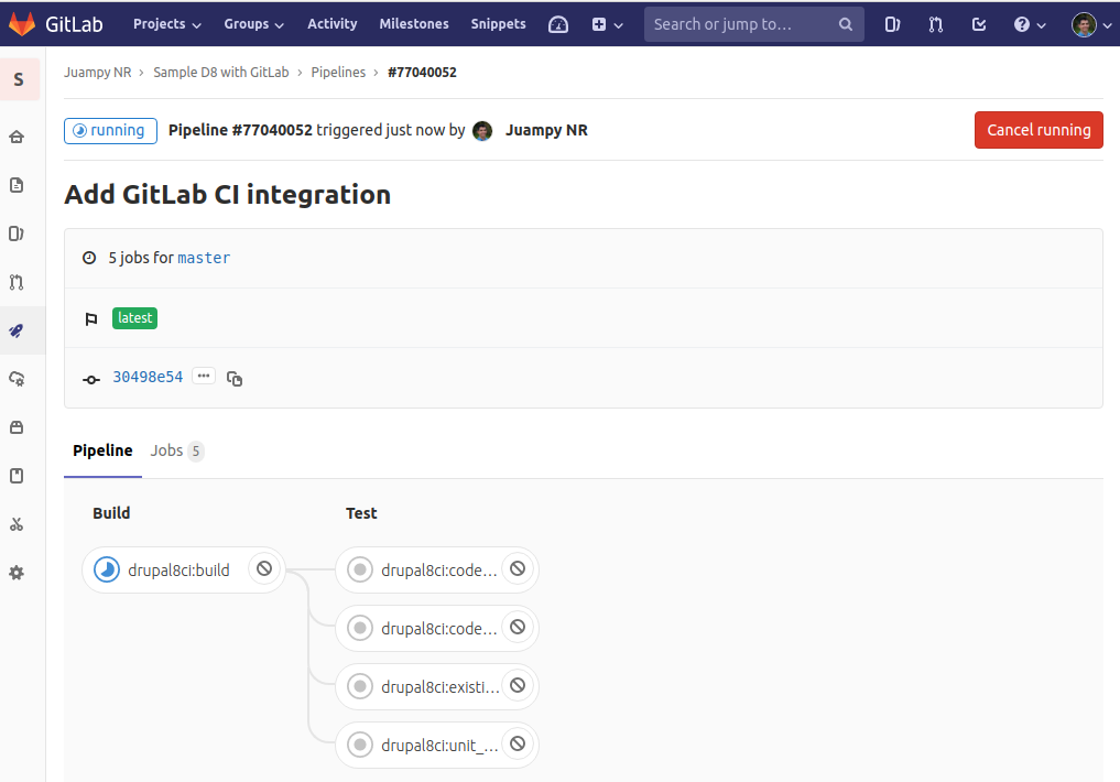 GitLab pipeline