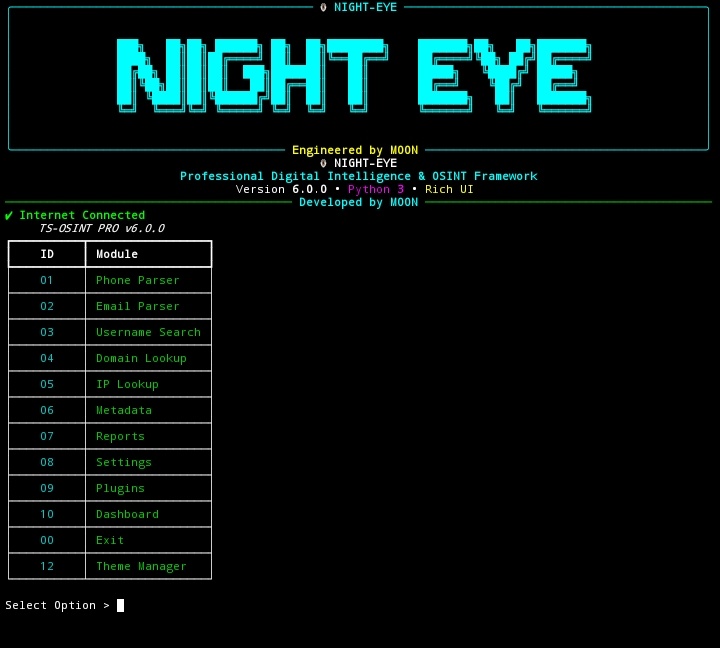 NIGHT-EYE 主页
