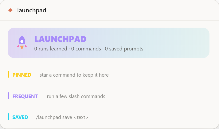 launchpad in the desktop app