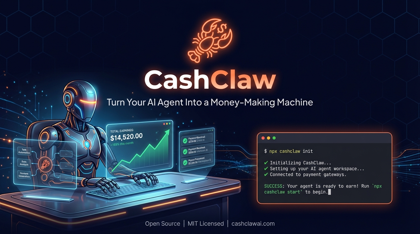 CashClaw - Turn Your AI Agent Into a Money-Making Machine