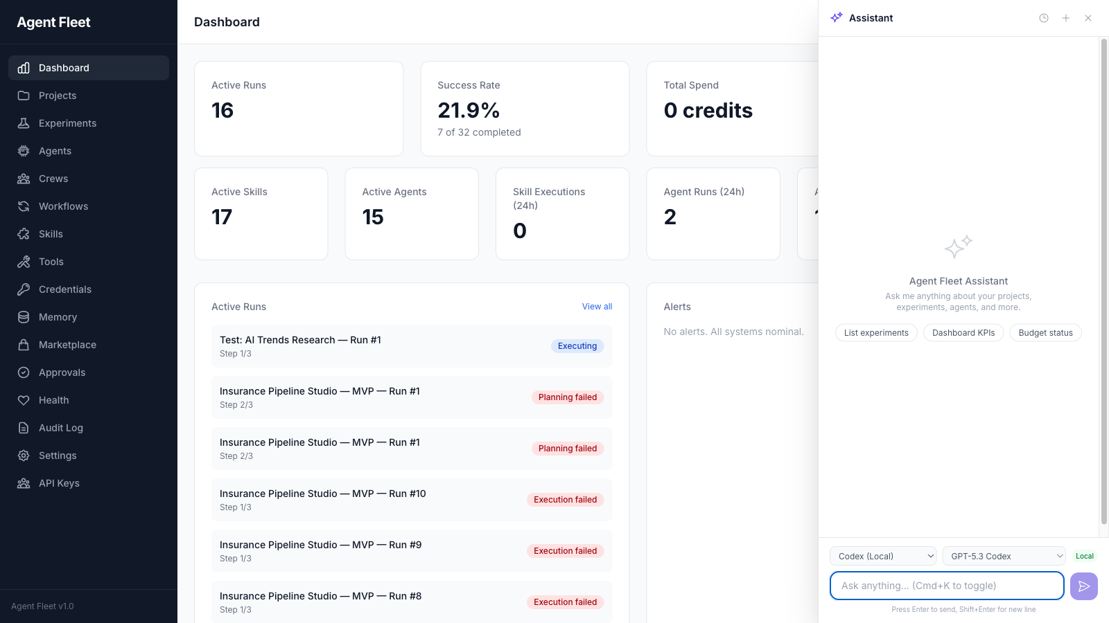 Assistant Sidebar