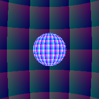 ray-traced Euclidean sphere