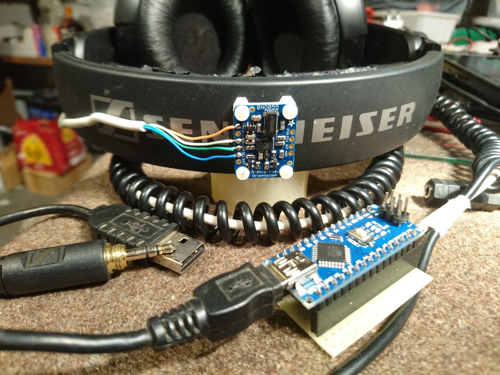 Simple Arduino Headtracker