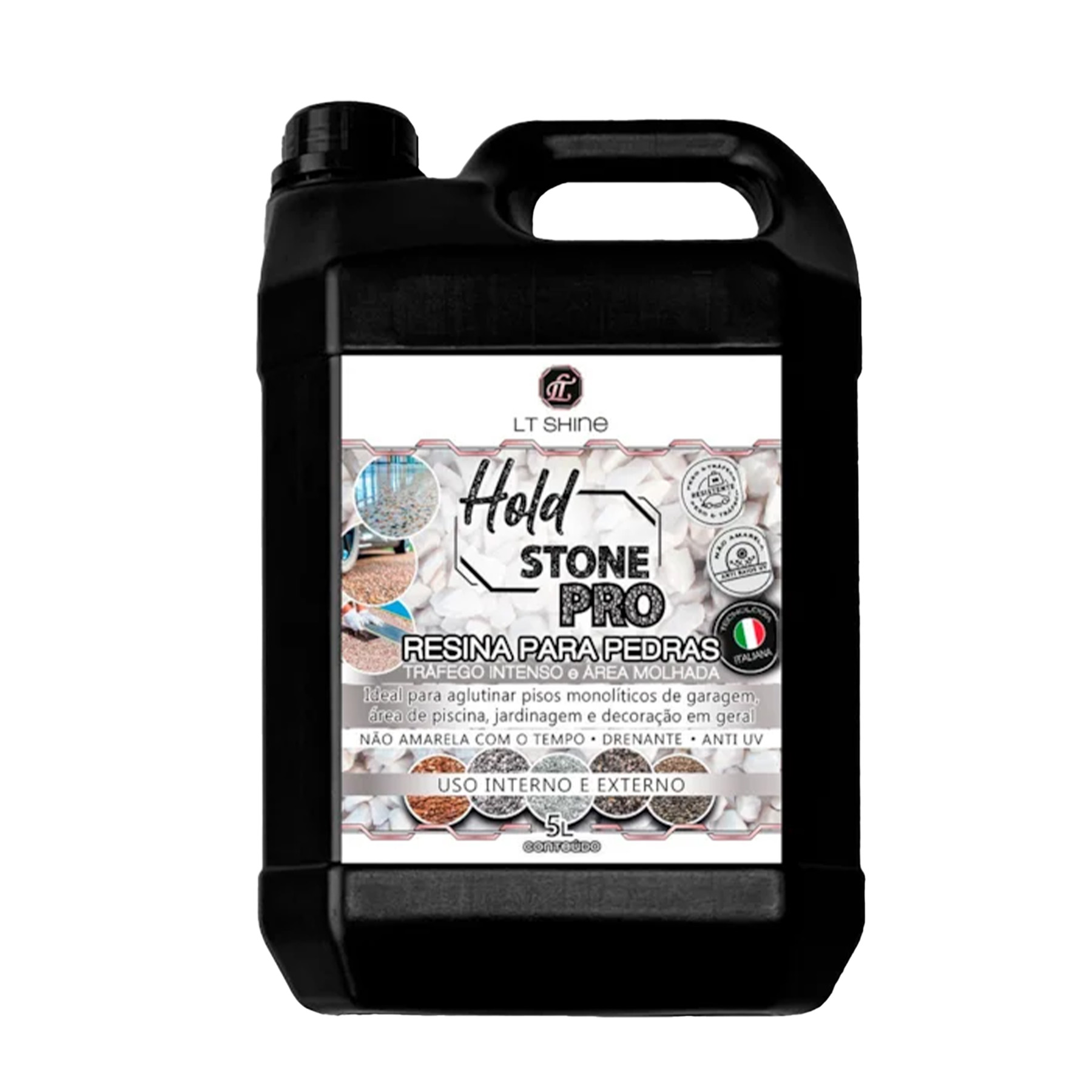 Embalagem anterior — Hold Stone Pro 5L
