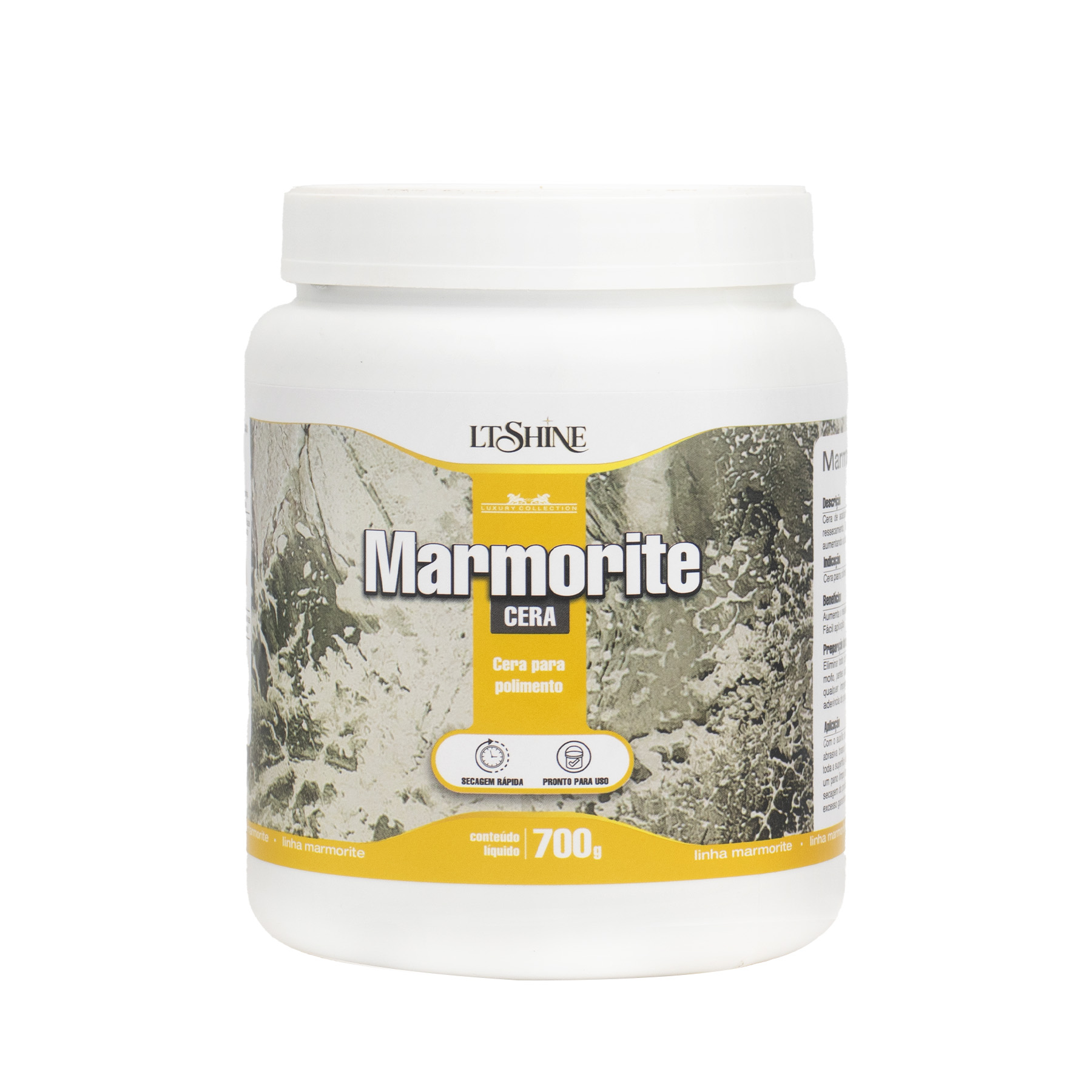 Nova embalagem — Cera Natural de Abelha LT Shine 700g