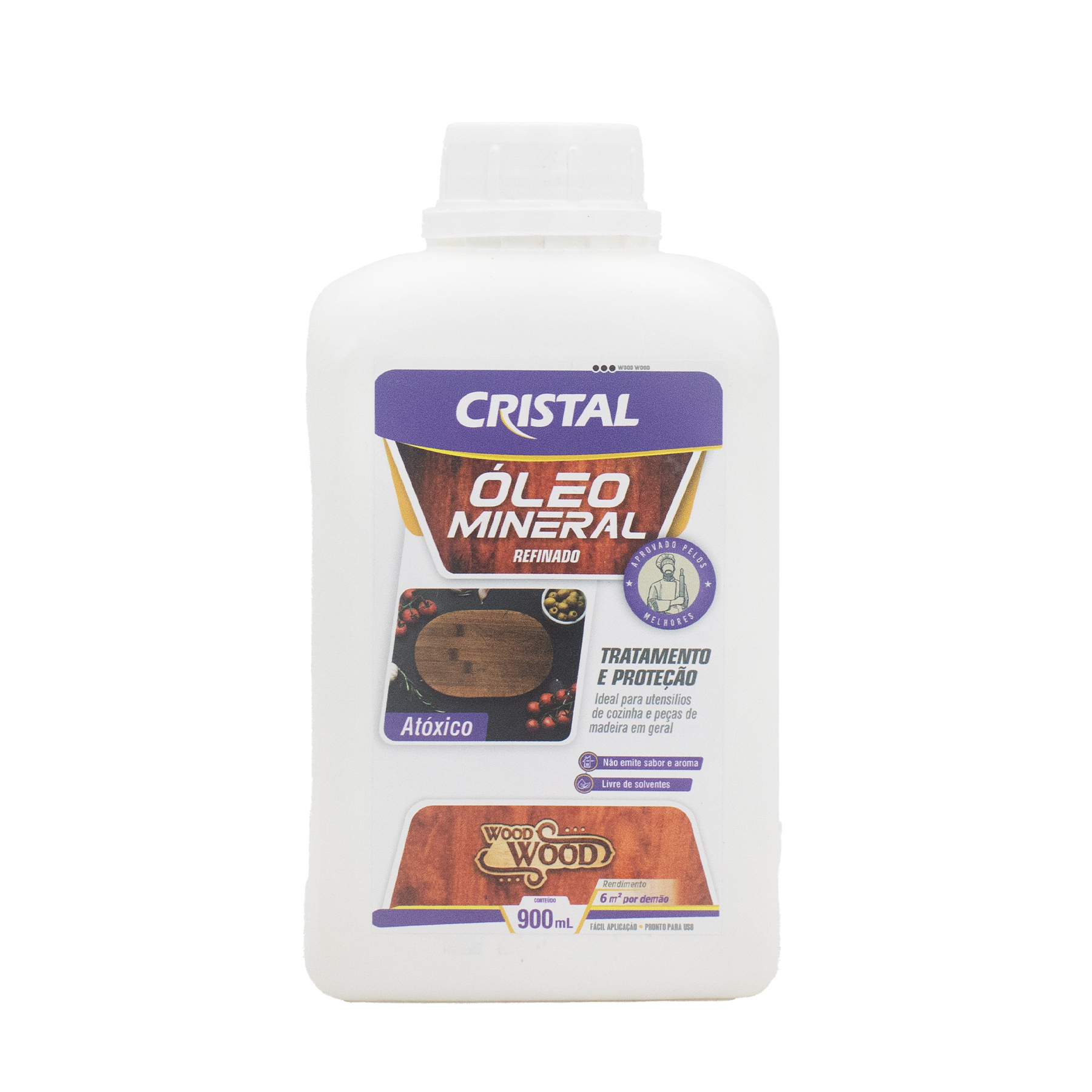 Nova embalagem — Cristal Óleo 1L