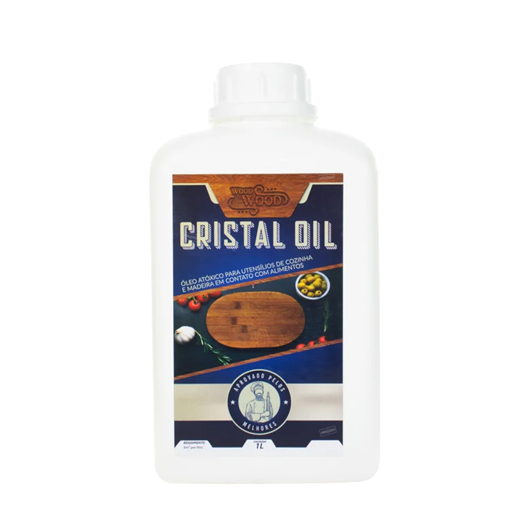 Embalagem anterior — Cristal Óleo 1L