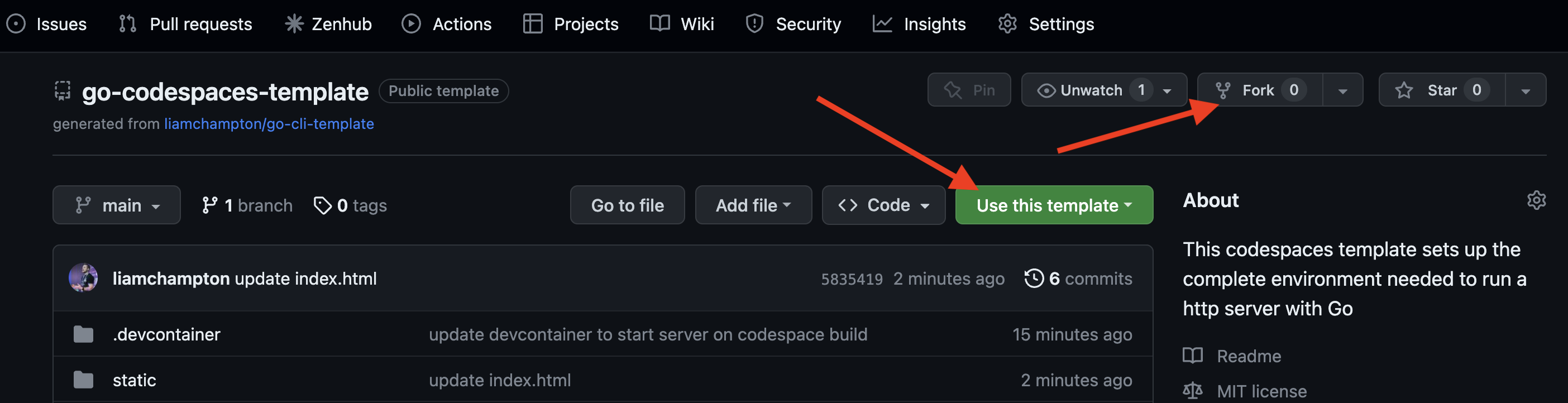 Forking or templating