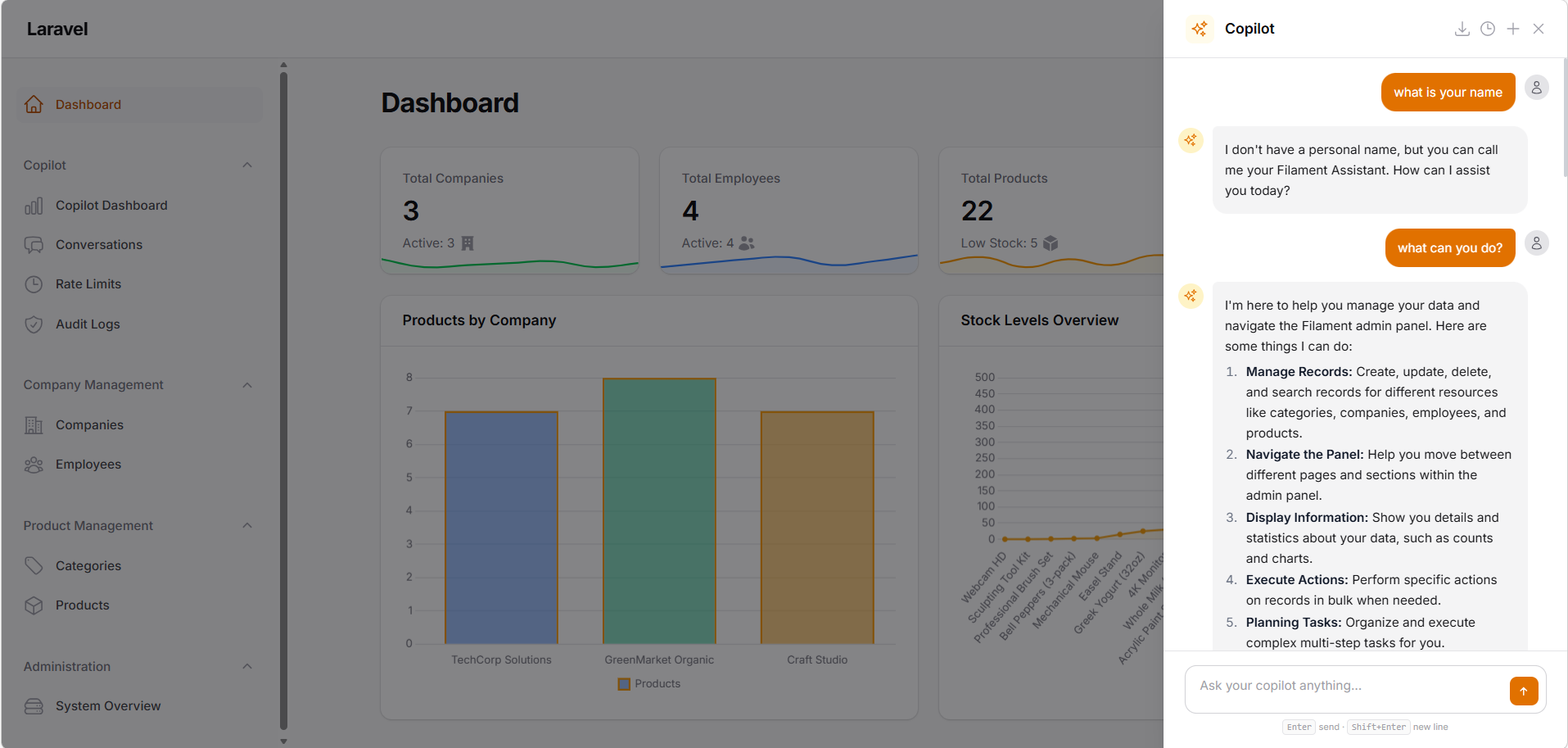 Filament Copilot Screenshot 3