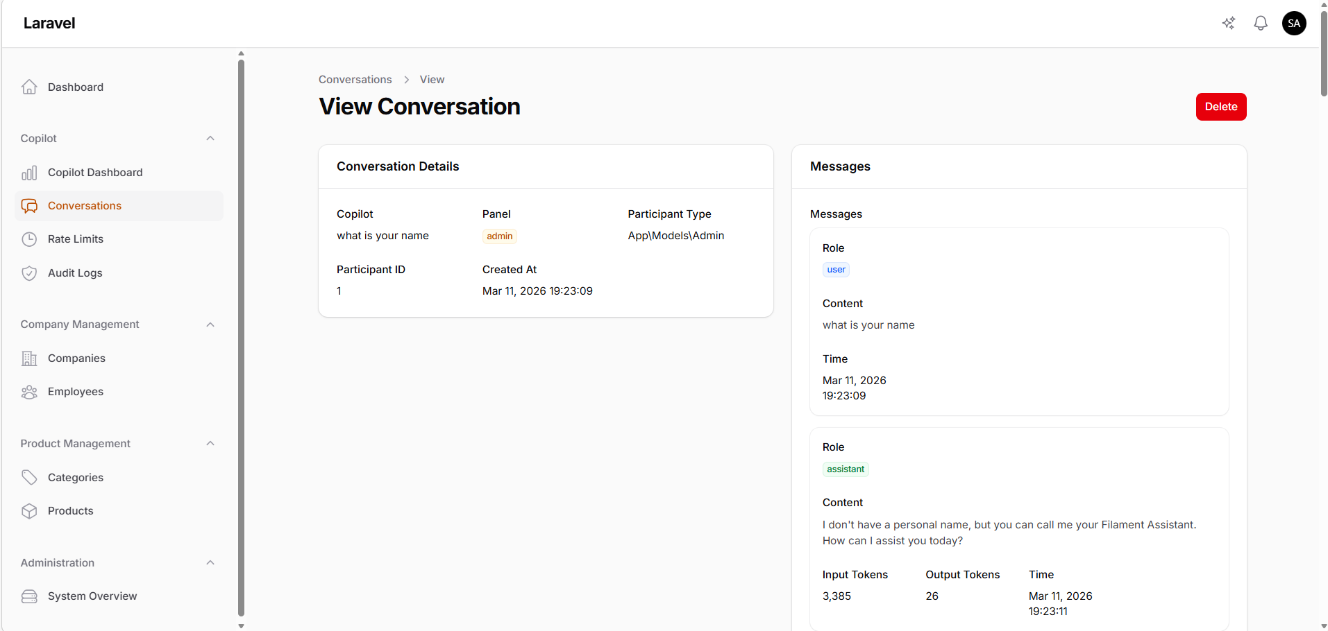 Filament Copilot Screenshot 7