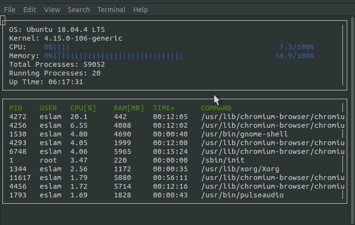 System Monitor