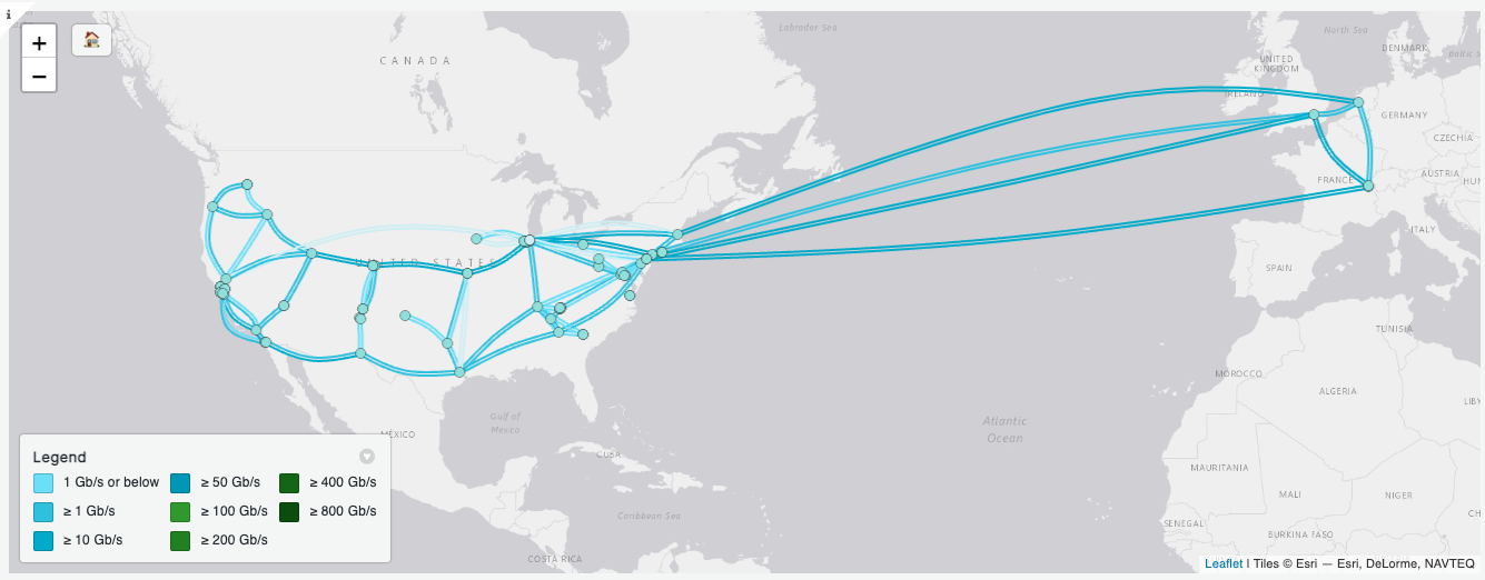 Network Map Screenshot