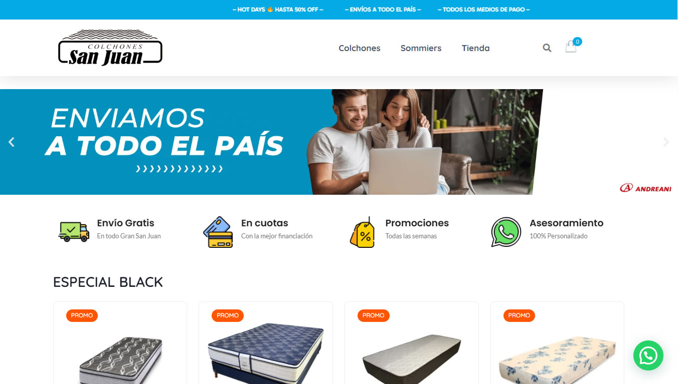 Diseño de Tienda Online E-commerce en Argentina