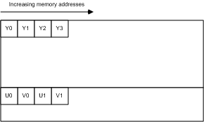 NV12 memory layout