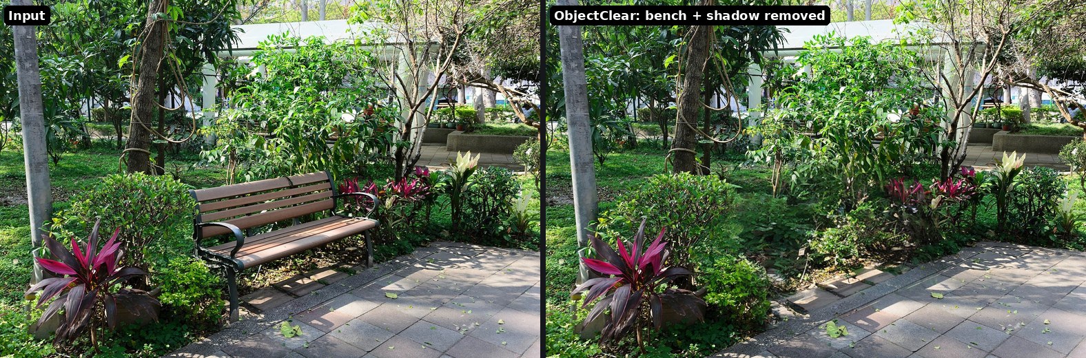 Object and shadow removal