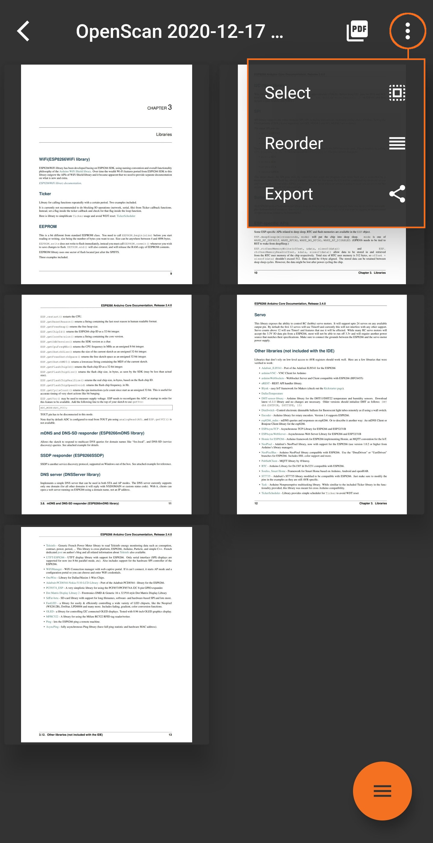 Screenshot 4 of OpenScan — opens full size
