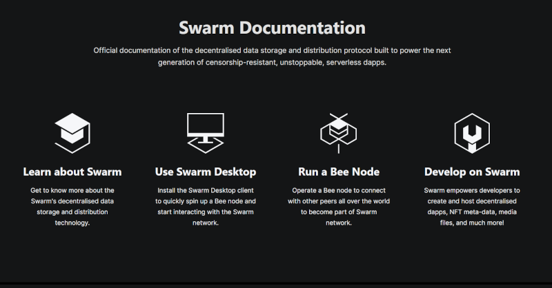 Welcome | Swarm Documentation