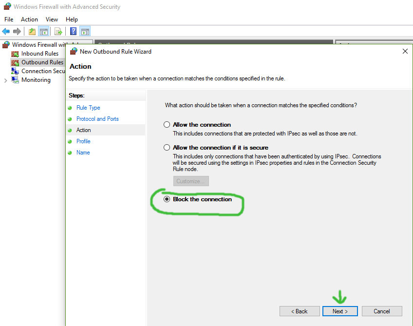 Firewall Setup 6