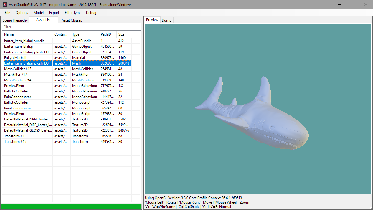 Asset Previews in ASGUI