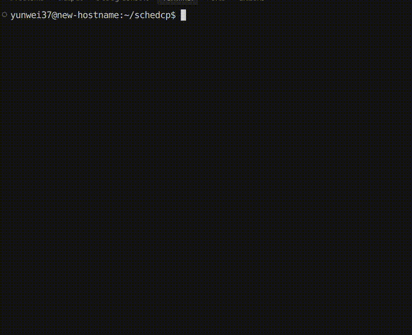 schedcp screenshot
