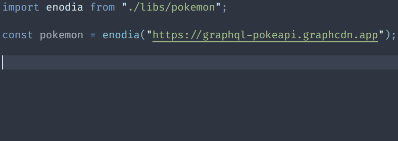 A client generated by Enodia used to access the Pokemon GraphQL API (https://graphql-pokeapi.vercel.app/)