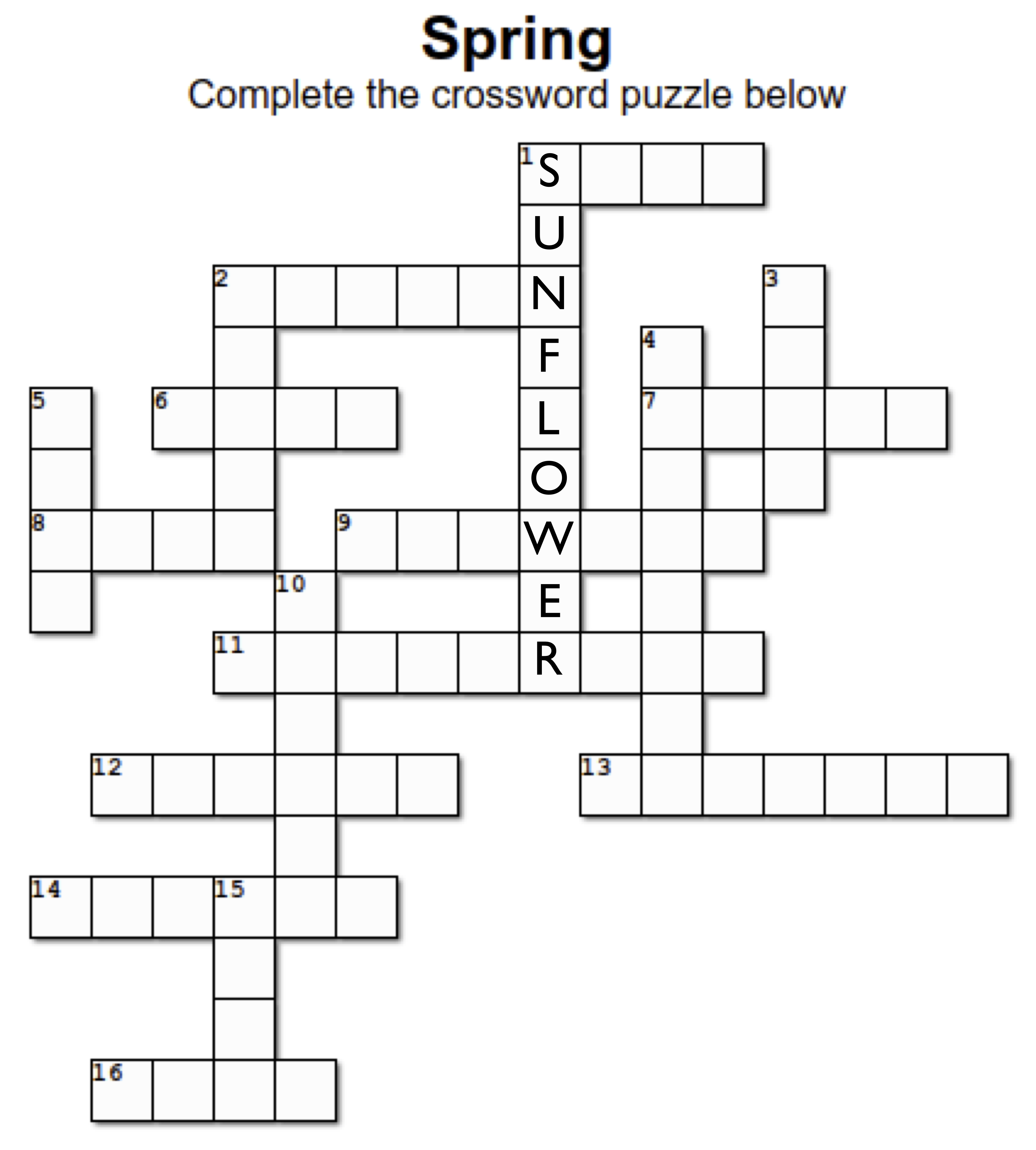 crossword The Europa Times