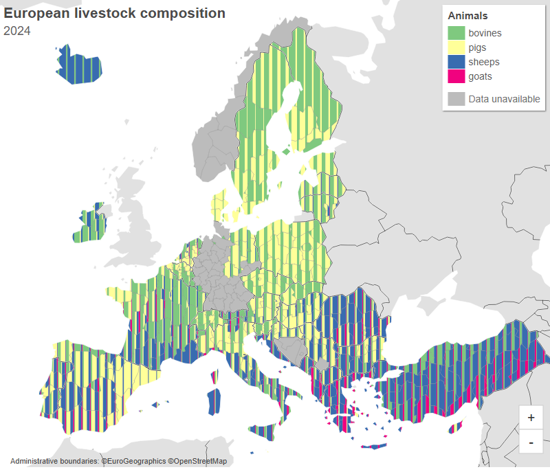 Trivariate map example