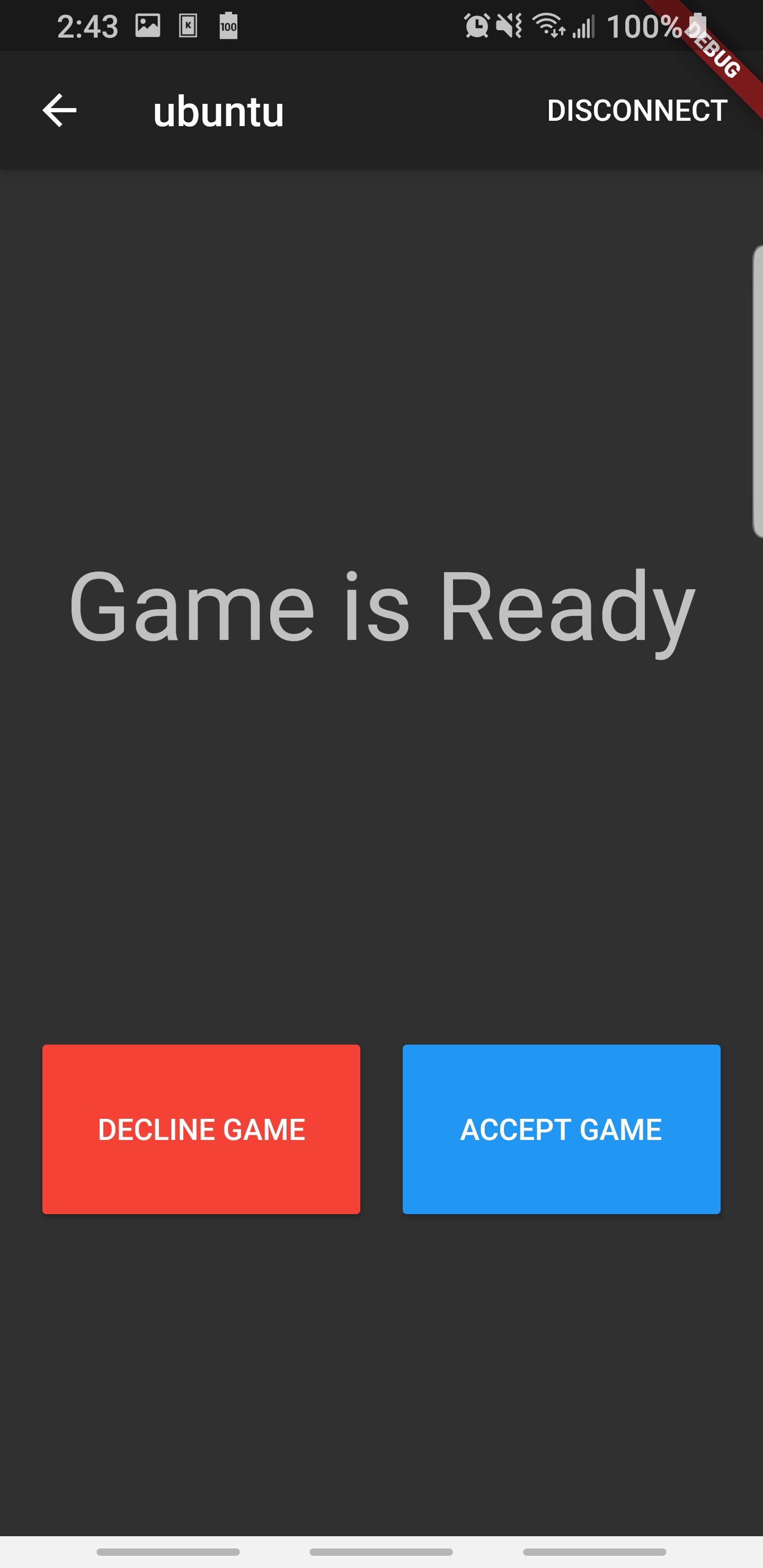 accept game prompt