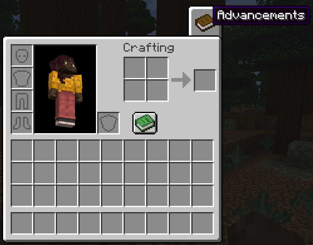 Advancement Tab