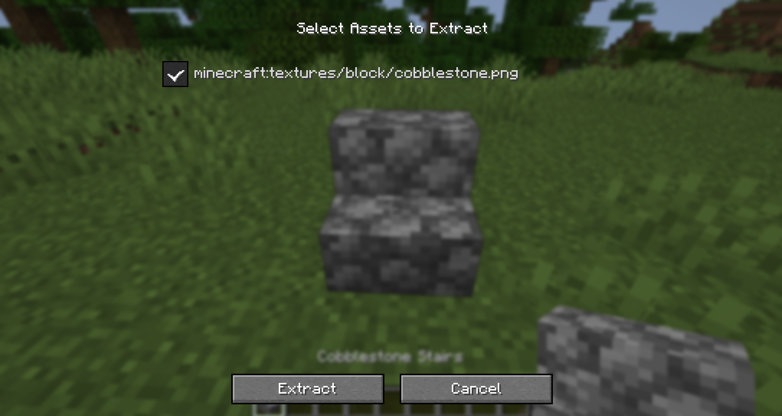 Texture Extraction