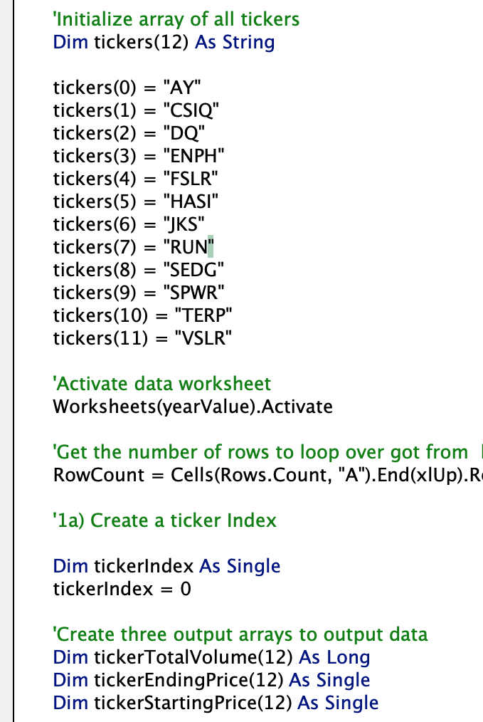 GitHub - evanbruno617/stocks-analysis: Analyzing stocks using VBA