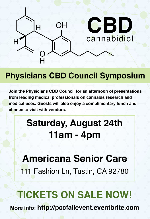 cbd cannabidiol council symposium poster