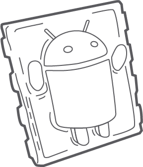 Carbonite Android Logo