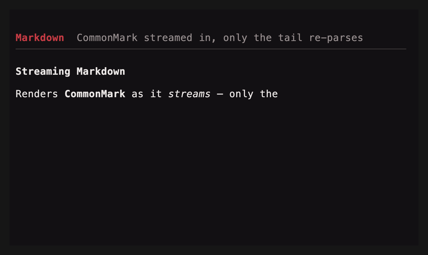markdown demo