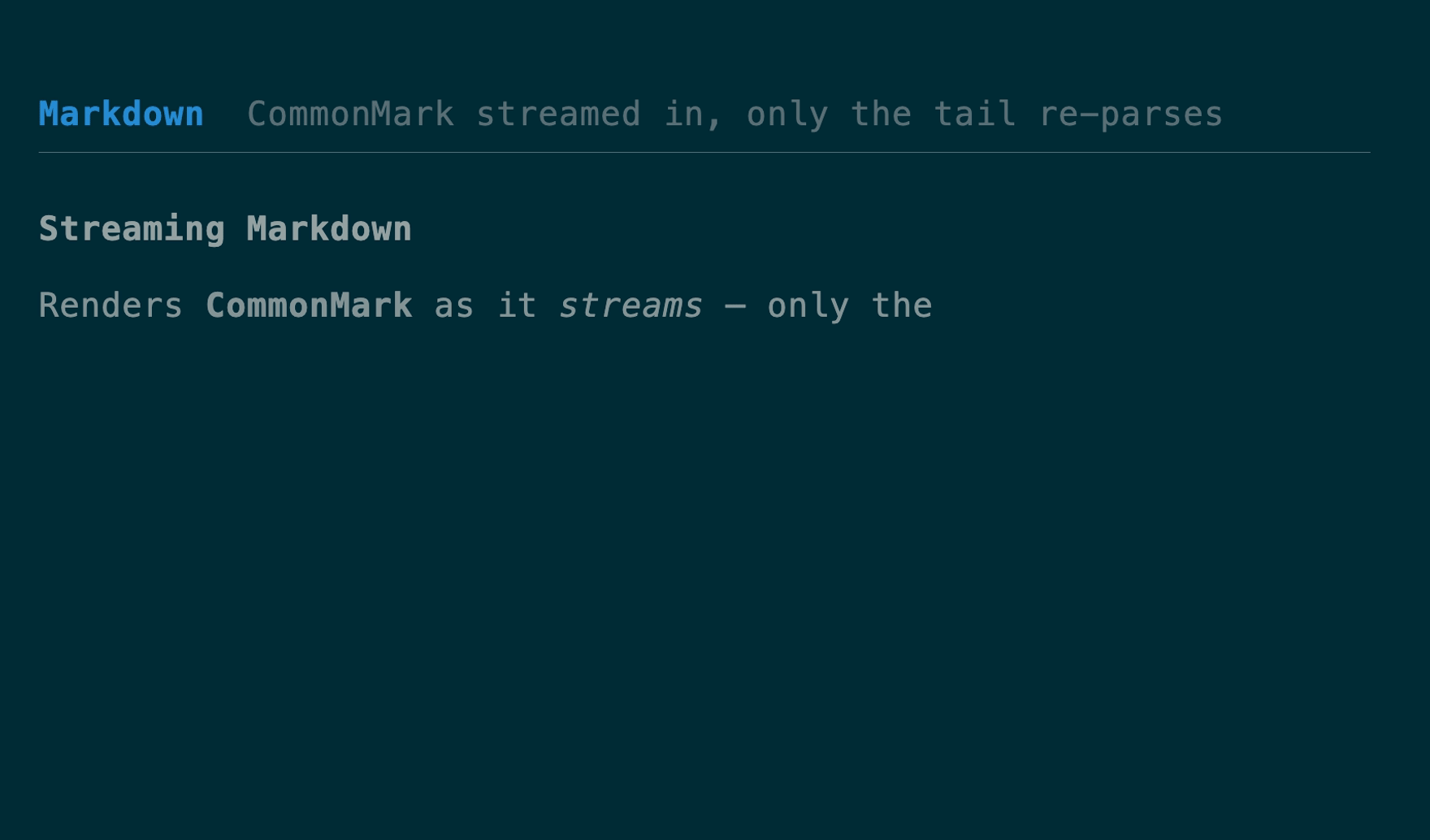 markdown demo